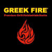 4x GREEK FIRE Premium Grill Holzkohlebriketts 10 kg
